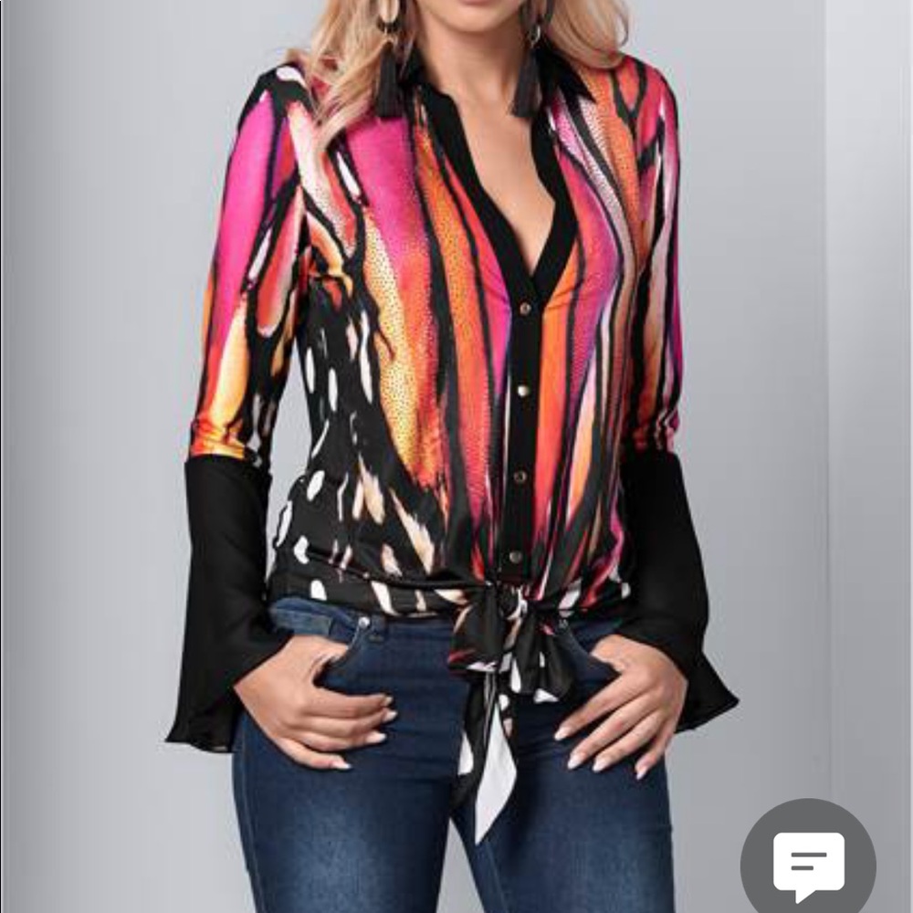 Beautiful butterfly shirt by Venus